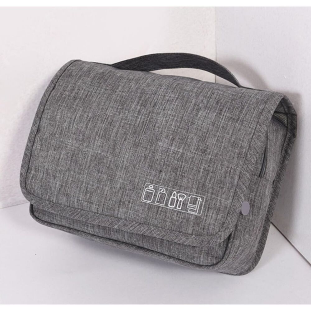 Hanging Toiletry Bag Organizer Large Capacity Waterproof Cosmetic Pouch Hook